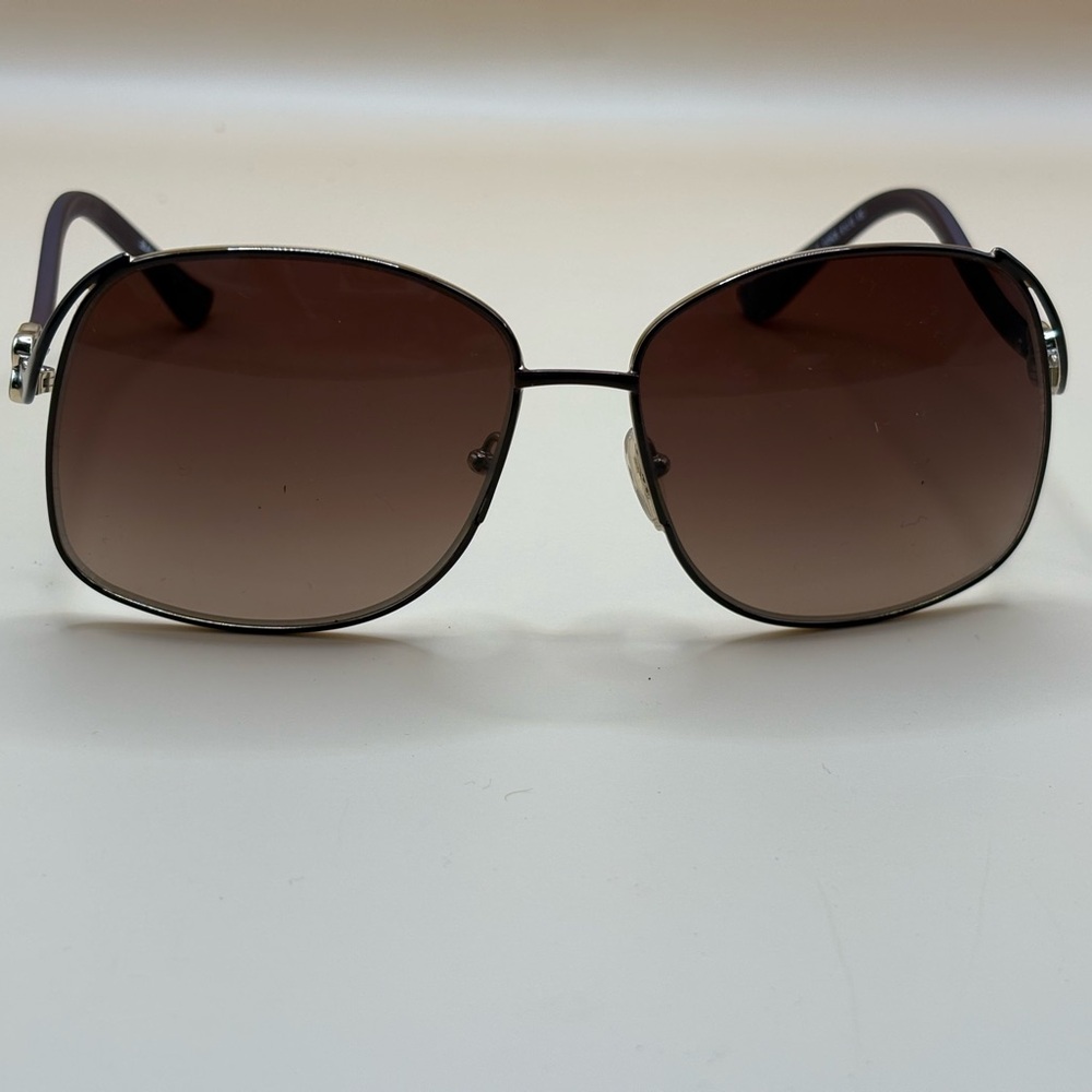 Balenciaga Brown and Gold Oversized Sunglasses used once